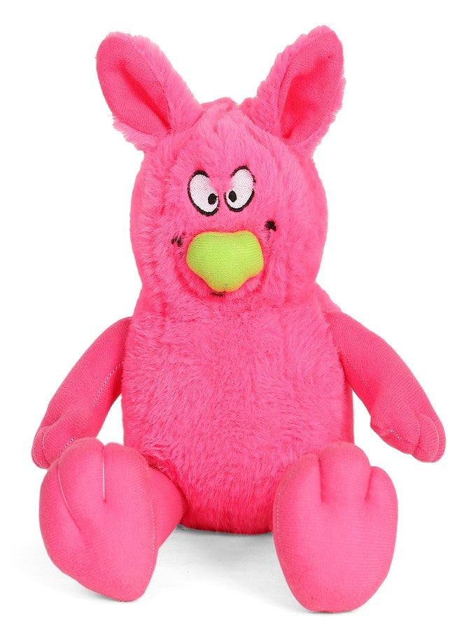 هامليز دمى هامليز باب زيجلز القطنية للأطفال، من عمر 3 سنوات فما فوق، لون وردي | آمنة ومناسبة كهدية - Image 1